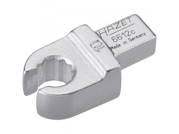 HAZET 6612C-10, Enkel enhet, Nøkkelendemontering, Kromfarget, 10 mm, 22 mm, 42,3 mm