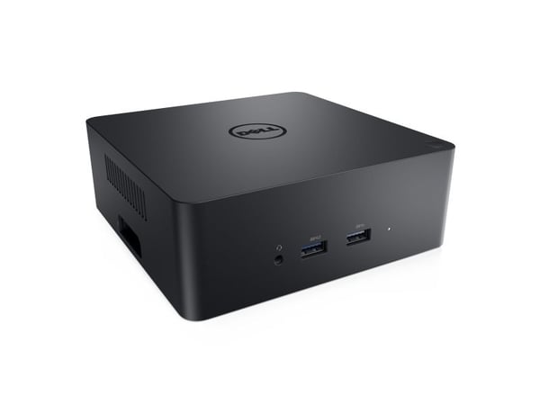 Dell Dual USB-C Thunderbolt Dock TB18DC - Dokkingstasjon - USB-C / Thunderbolt 3 - VGA, HDMI, DP, Mini DP, Thunderbolt - 1GbE - 210 watt - for Prec...