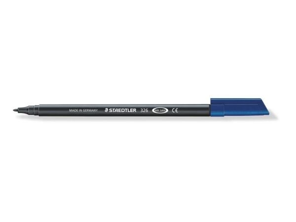 Staedtler 326, Musta, 1 mm, Polypropeeni (PP), Vesipohjainen muste