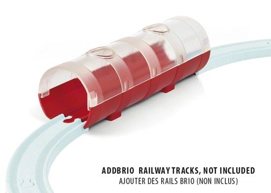 BRIO 33892 Ånglok och tunnel