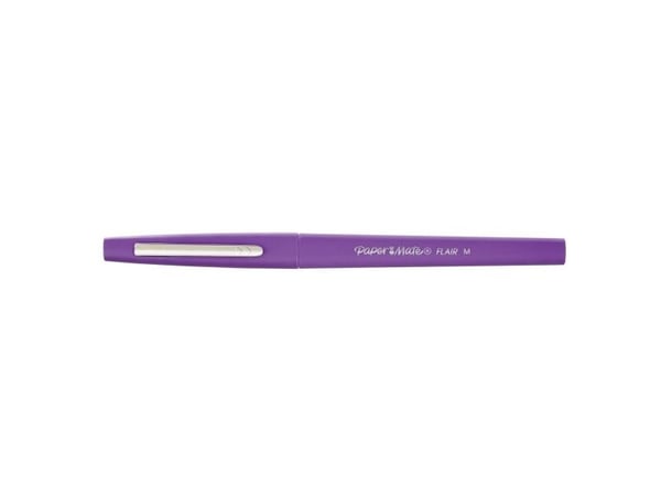 Papermate Flair, Medium, 8 farger, Flerfarget, Projektil spiss, 1 mm, Flerfarget