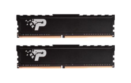 Patriot Signature Line Premium - DDR4 - sats - 32 GB: 2 x 16 GB - DIMM 288-pin - 2666 MT/s / PC4-21300 - CL19 - 1.2 V - ej buffrad - icke ECC