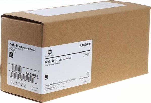 Konica Minolta AAE3050, 25000 sivua, Musta, 1 kpl