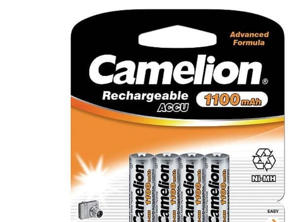 Camelion - Batteri 4 x AAA - NiMH - (oppladbart) - 1100 mAh