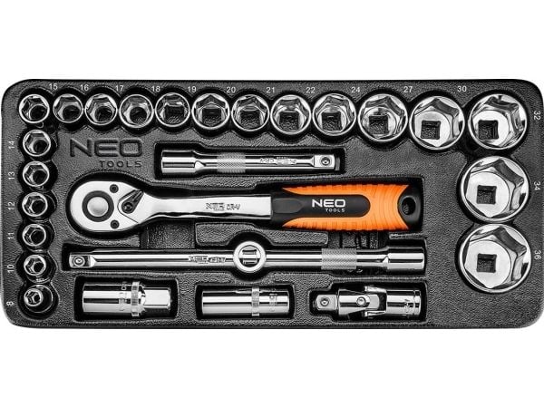 Neo kasett komplett 1/2, 27 ledninger, 10–26 mm klemområde Neo kasett komplett 1/2, 27 ledninger, 10–26 mm klemområde