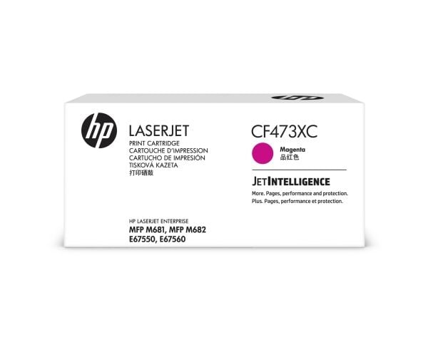 HP 657X Mgn Contract LJ Toner Cartridge, 23000 sider, Fiolblå, 1 stykker