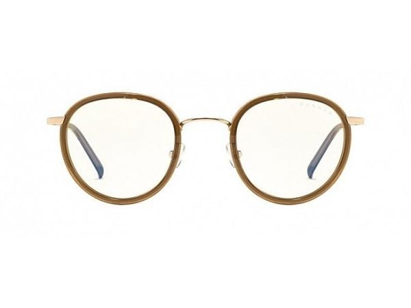 GUNNAR Atherton - Briller - for datamaskin - full kant - ramme: satenggull - linse: blank