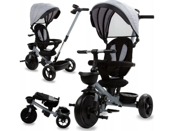 Kidwell trehjulssykkel AXEL grå Titanium Grey