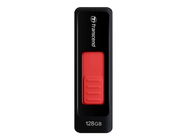 Transcend JetFlash 760 - USB-flashstasjon - 128 GB - USB 3.0 - svart