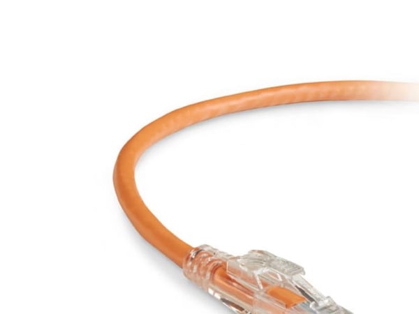 Black Box GigaTrue 3 CAT6 1ft, 0,3 m, Cat6, U/UTP (UTP), RJ-45, RJ-45, Oransje