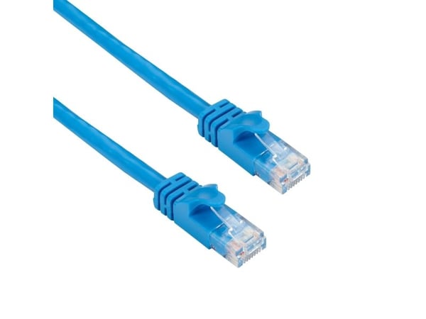 Black Box CAT6APC-003-BL, 0,9 m, Cat6a, U/UTP (UTP), RJ-45, RJ-45, Blå