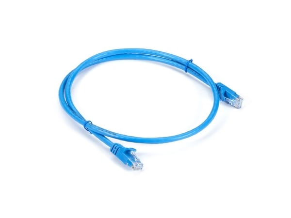 Black Box CAT6APC-003-BL, 0,9 m, Cat6a, U/UTP (UTP), RJ-45, RJ-45, Blå