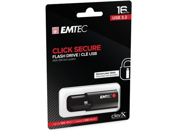 Emtec USB3.2 Click Secure B120 16GB 16GB