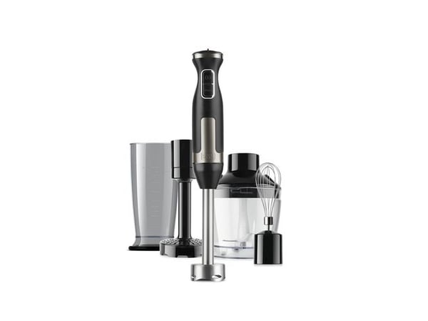 Black & Decker BXHBA800E, Stav Mikser, 800 W, Sort, Gjennomsiktig