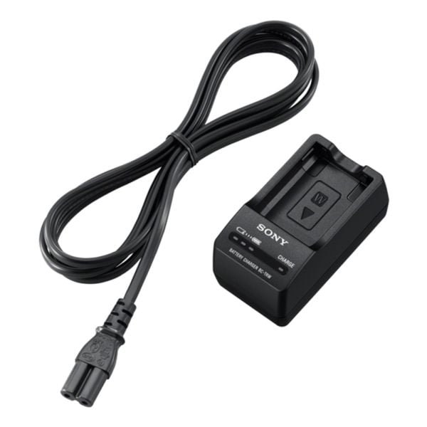 Sony BC-TRW - Akkulaturi - 1 x battery lader op - 400 mA - Cyber-shot DSC-RX10; a NEX 3NL, 3NY, 5RL, 5RY, 5T, 5TY; a VLOGCAM ZV-E10; a3000; a7; a7R...
