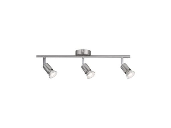 Paulmann Carolina, Overflateegnet, GU10, 3 ampuller, 30 W, 230 V, Nickel