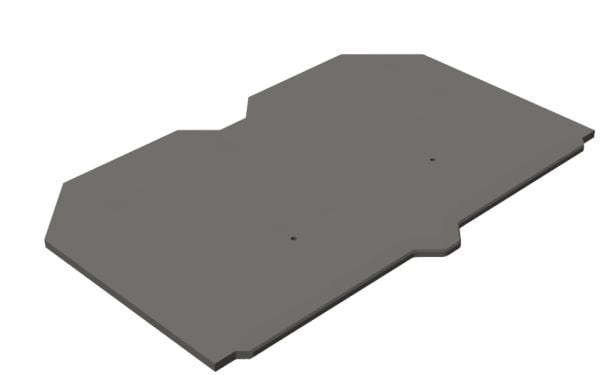 Zebra - Monteringskomponent (hylle) - standard - skapenhet - for P/N: CS-CAB-2, CS-CAB-3, CS-CAB-4, CS-CAB-5XL