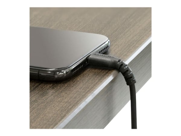 StarTech.com 3 ft (1m) Kestävä musta USB-A Lightning-kaapeli, kestävä, kestävä aramidikuituinen USB-tyypin A Lightning-laturi-/synkronointivirtajoh...