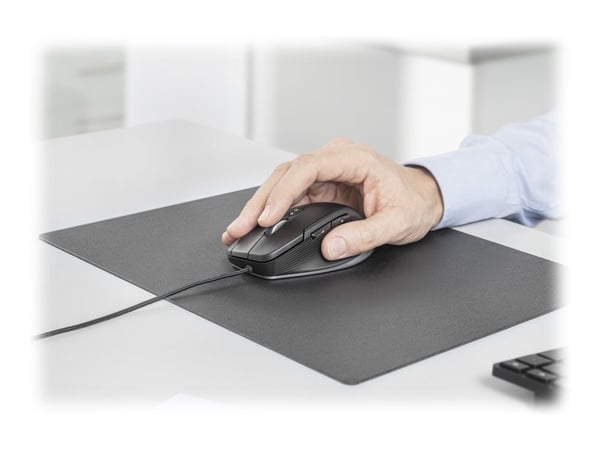 3Dconnexion CadMouse Compact - Mus - ergonomisk - høyrehendt - optisk - 7 knapper - kablet - USB