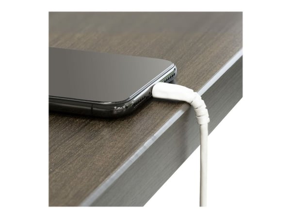 StarTech.com 2m tålig vitt USB-A till Blixtkabel - Tungt, robust aramifiber USB typ A till Blixtladdare/synkron strömsladd - Apple MFi-certifierad ...
