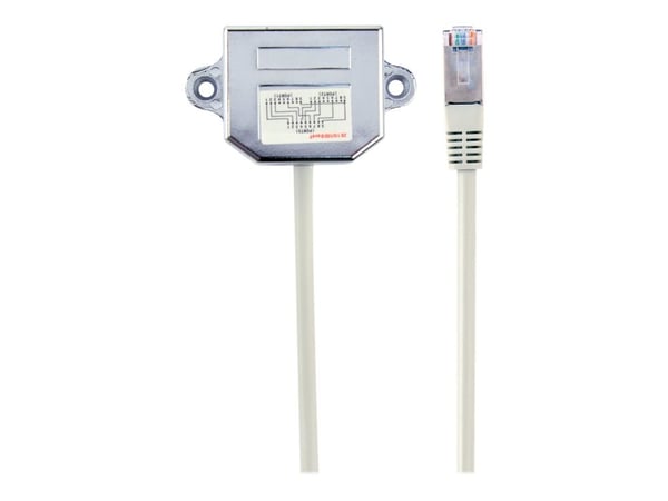 Gembird NCA-SP-02 - Nettverksplitter - RJ-45 (hann) til RJ-45 (hunn) - FTP