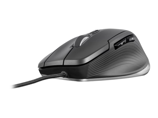 3Dconnexion CadMouse Compact - Mus - ergonomisk - høyrehendt - optisk - 7 knapper - kablet - USB