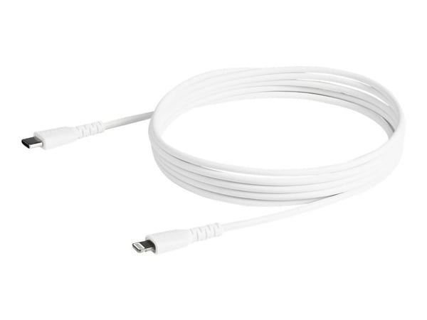 StarTech.com RUSBCLTMM2MW, Valkoinen, USB C, Lightning, 2 m, Uros, Uros