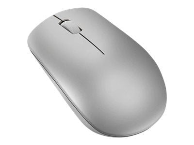 Lenovo 530 Wireless Mouse - Mus - høyre- og venstrehåndet - optisk - 3 knapper - trådløs - 2.4 GHz - USB trådløs mottaker - platinagrå