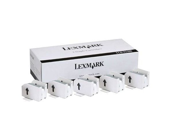 Lexmark - Hæftemaskinepatron (pakke med 5000) - Lexmark MX611de, MX611dhe, MX617de, MX622ade, MX622adhe, MX622de, MX622de, XM3150, XM3250