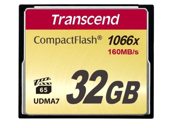 Transcend Ultimate - Flashminnekort - 32 GB - 1000x - CompactFlash