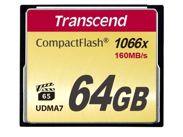 Transcend Ultimate - Flashminnekort - 64 GB - 1000x - CompactFlash