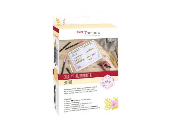 Tombow Creative Journaling Kit Bright