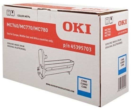 OKI - Cyan - original - trommelsett - for OKI MC760dn, MC760dnfax, MC760dnvfax, MC770dnfax, MC780dfnfax