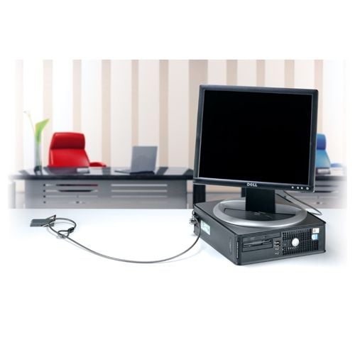 DELL MicroSaver Twin, Pyöreä avain, Hopea