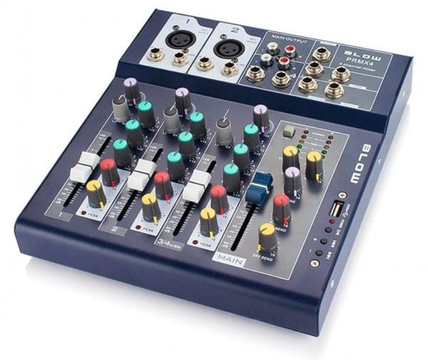 BLOW analog mixer 4 kanaler