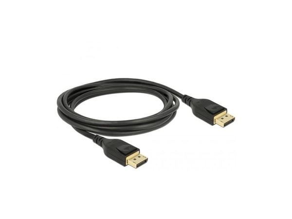 DeLOCK 85661, 3 m, DisplayPort, DisplayPort, Uros, Uros, 7680 x 4320 pikseliä