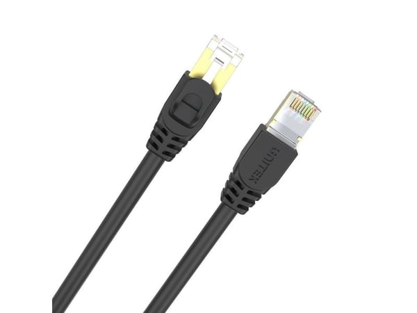 UNITEK C1808HBK, 0,5 m, Cat7, S/FTP (S-STP), RJ-45, RJ-45, Sort