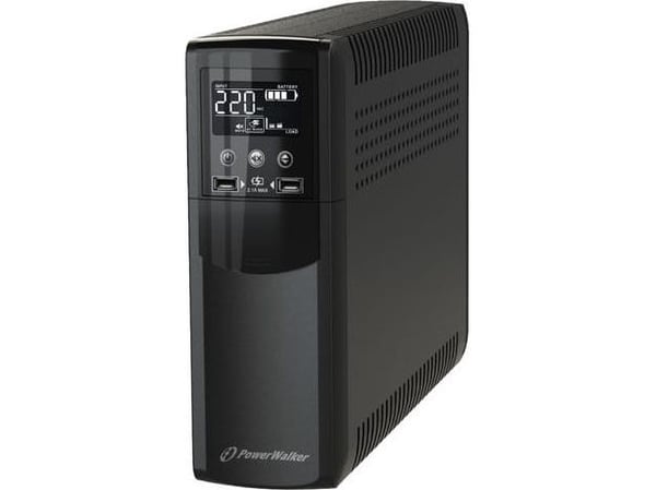 PowerWalker VI 1000 CSW IEC, Linje-Interactive, 1 kVA, 600 W, Sinus, 170 V, 280 V