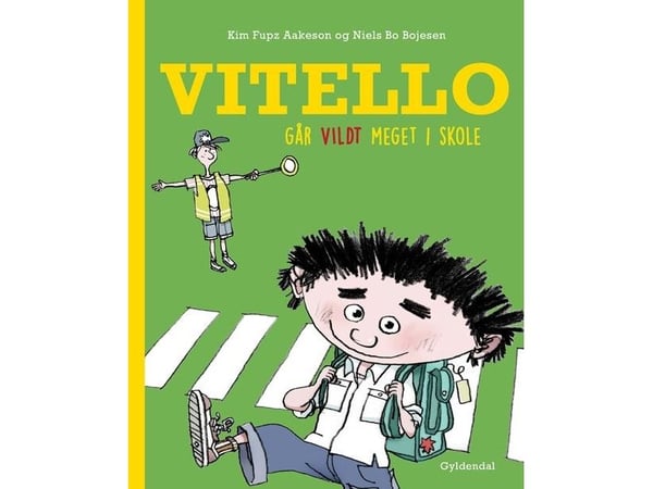 Vitello går vildt meget i skole | Kim Fupz Aakeson;Niels Bo Bojesen | Språk: Dansk