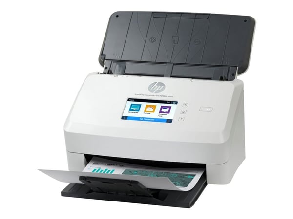 HP ScanJet Enterprise Flow N7000 snw1 - Dokumentskanner - CMOS / CIS - Dupleks - 216 x 3100 mm - 600 dpi x 600 dpi - inntil 75 spm (mono) / inntil ...