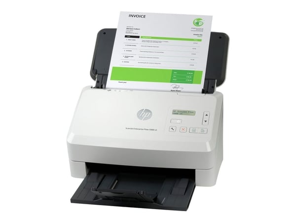 HP ScanJet Enterprise Flow 5000 s5 - Dokumentskanner - CMOS / CIS - Dupleks - 216 x 3100 mm - 600 dpi x 600 dpi - inntil 65 spm (mono) / inntil 65 ...