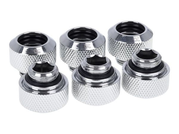 Alphacool 17376, Liitoskappaleet, Messinki, Hopea, 1/4", 21 mm, 21 mm