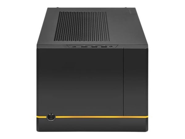 SilverStone SUGO SG14B - Tower - Mini-DTX - ingen strömförsörjning (ATX / PS/2) - svart - USB/ljud
