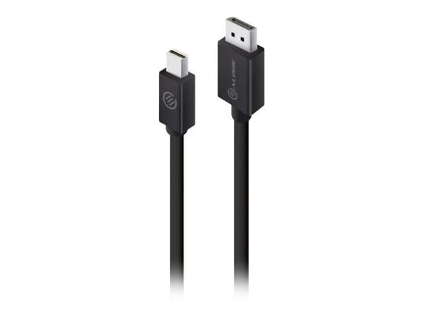 ALOGIC ELMDPDP-01, 1 m, Mini DisplayPort, DisplayPort, Uros, Uros, 3840 x 2160 pikseliä