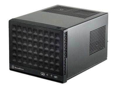 Silverstone SG13, Mini Tower, PC, musta, Mini-DTX, Mini-ITX, Muovi, Terästä, 6,1 cm Silverstone SG13, Mini Tower, PC, musta, Mini-DTX, Mini-ITX, Muovi, Terästä, 6,1 cm
