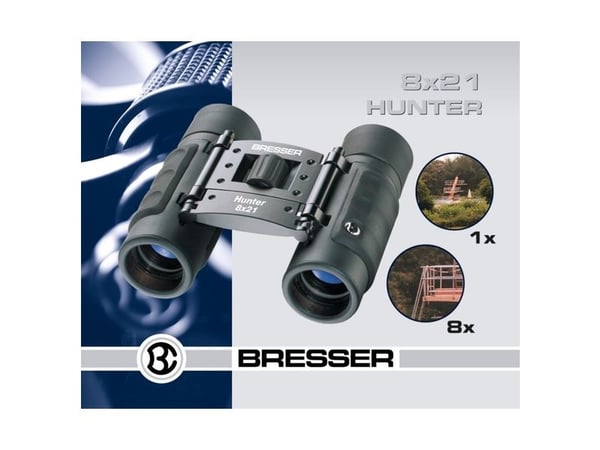 Bresser Optics Hunter 8x21, BK-7, 8x, 2,1 cm, 188 g