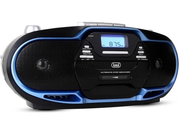 Trevi 057404, Digital, AM, FM, Spelare, CD, CD-R, CD-RW, Tillbakaspolning, 20 W