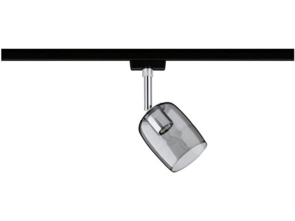 Paulmann 96967, Skinnebelysningsspot, G9, 1 pære(r ), LED, 10 W, Sort