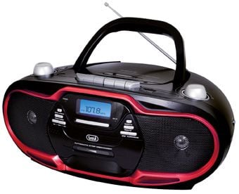 Trevi 057404, Digital, AM, FM, Spelare, CD, CD-R, CD-RW, Tillbakaspolning, 20 W