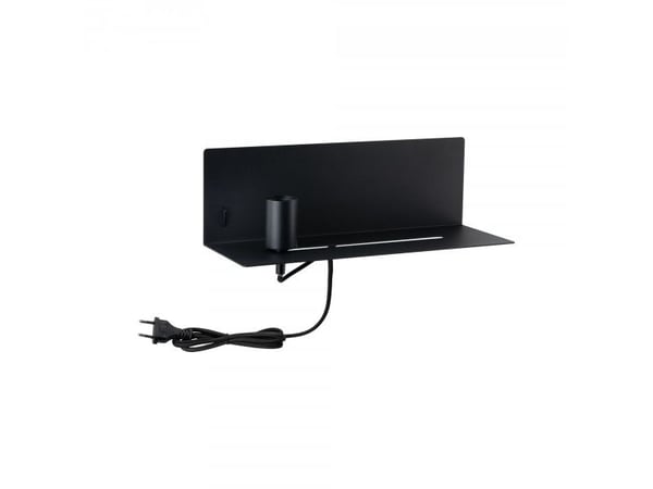 Paulmann 789.20, Ytmonterad, E27, IP20, Svart